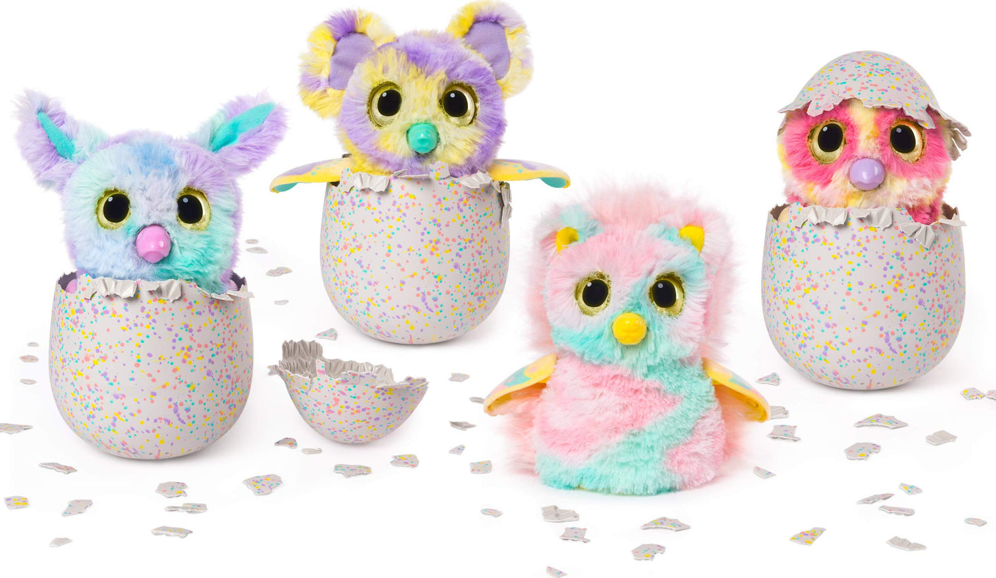 Hatchimals Mystery, Hatch 1 of 4 Fluffy Interactive Mystery Characters from Cloud Cove (Styles May Vary)
