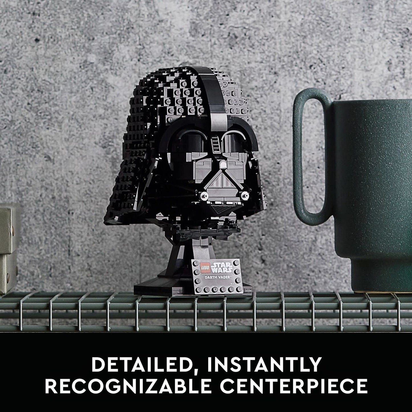 LEGO Star Wars Darth Vader Helmet Building Set, Mask Model Kit for Adults to Build and Display, Collectible Star Wars Home Décor, Gift Idea for Classic Star Wars Fans, 75304