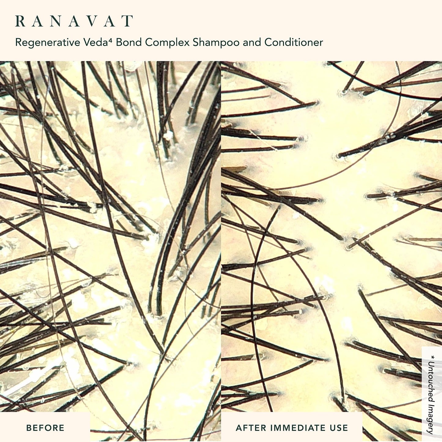 RANAVAT BOTANICS RANAVAT Bond Repair Hair Shampoo - Clarifying Shampoo for Scalp Health, Hair Volume & Increased Density - Clinically Tested & Vegan Hair Care (8 oz)