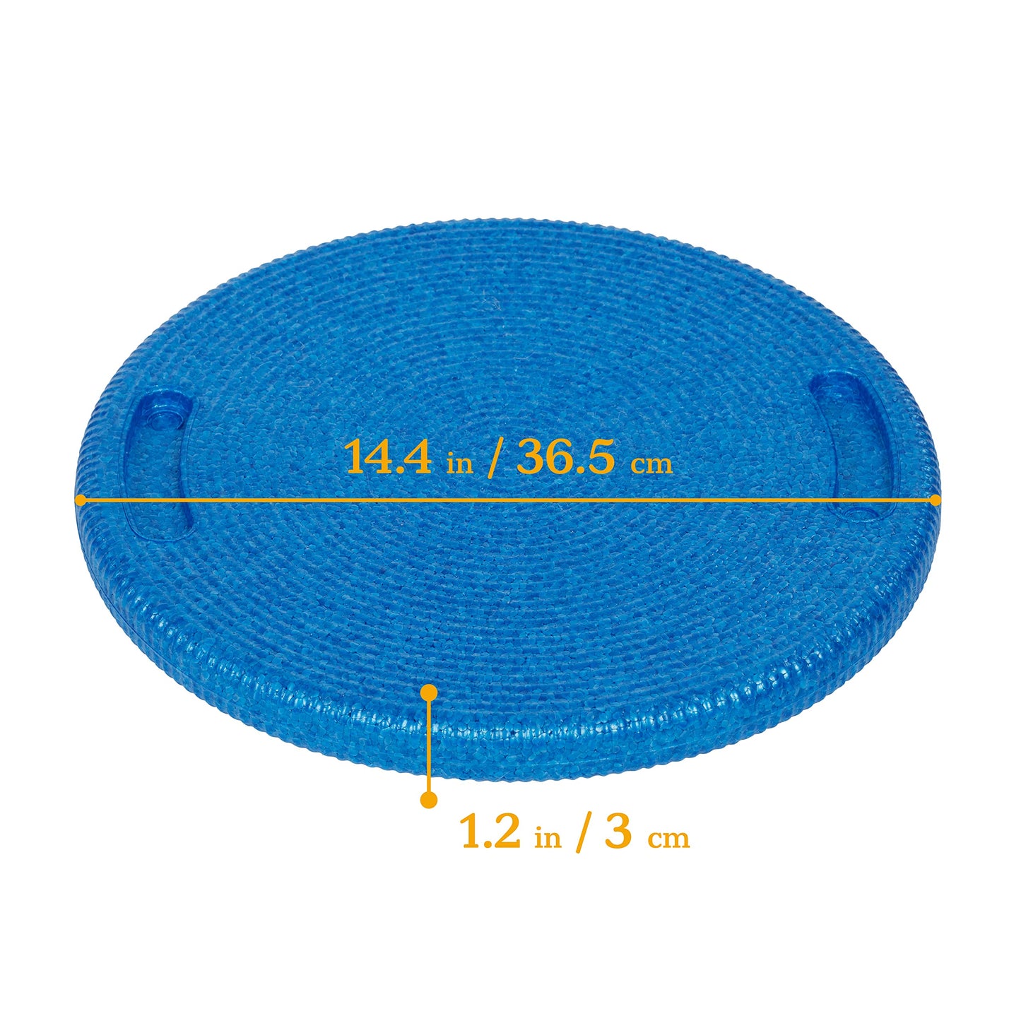 ECR4Kids CircleSpots, Seating Pads, Blue, 10-Pack
