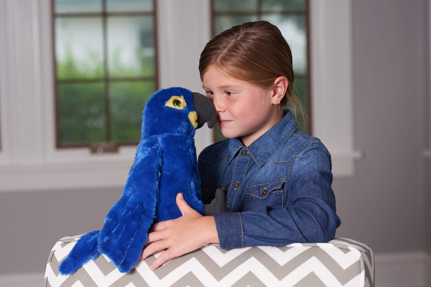 Wild Republic Cuddlekins 12" Hyacinth Macaw