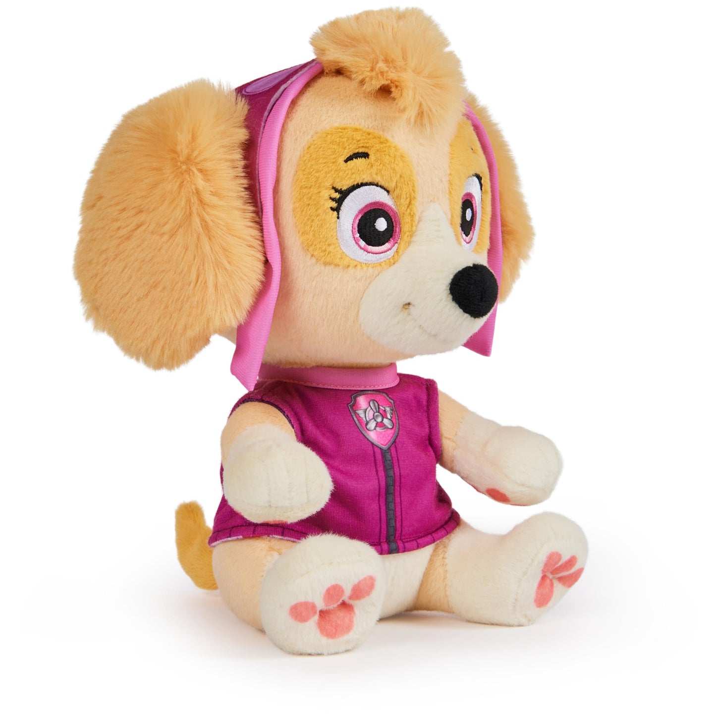 PAW Patrol, Bedtime Plush Skye, 10-Inch Stuffed Animal with Reversible Outfit, Kids Toys for Boys & Girls Ages 3 and Up