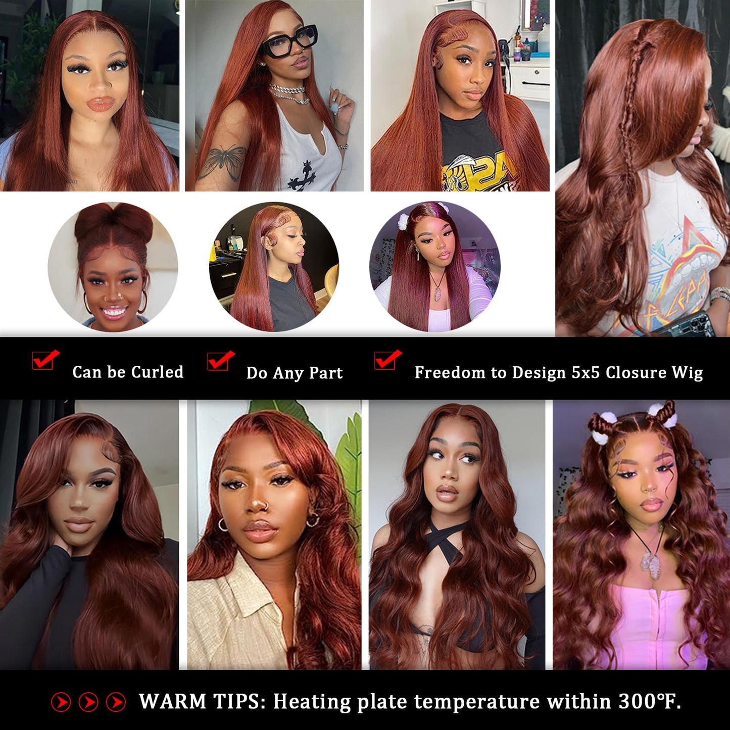 Straight 5x5 HD Lace Closure Wigs Human Hair Pre Plucked with Baby Hair 20 Inch