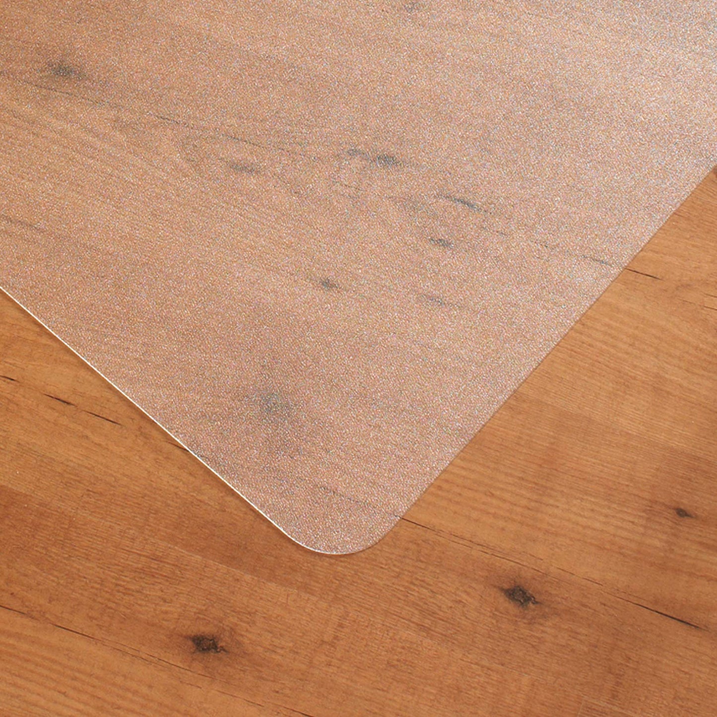 Floortex® Exclusive Lipped Polycarbonate Chair Mat - 48 x 53 for Hard Floor