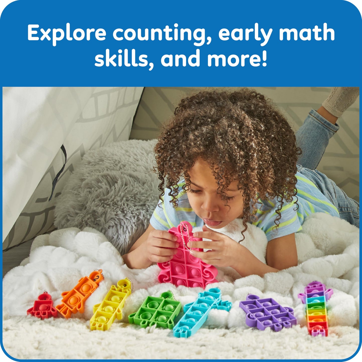 hand2mind Numberblocks Sensory Bubble Poppers