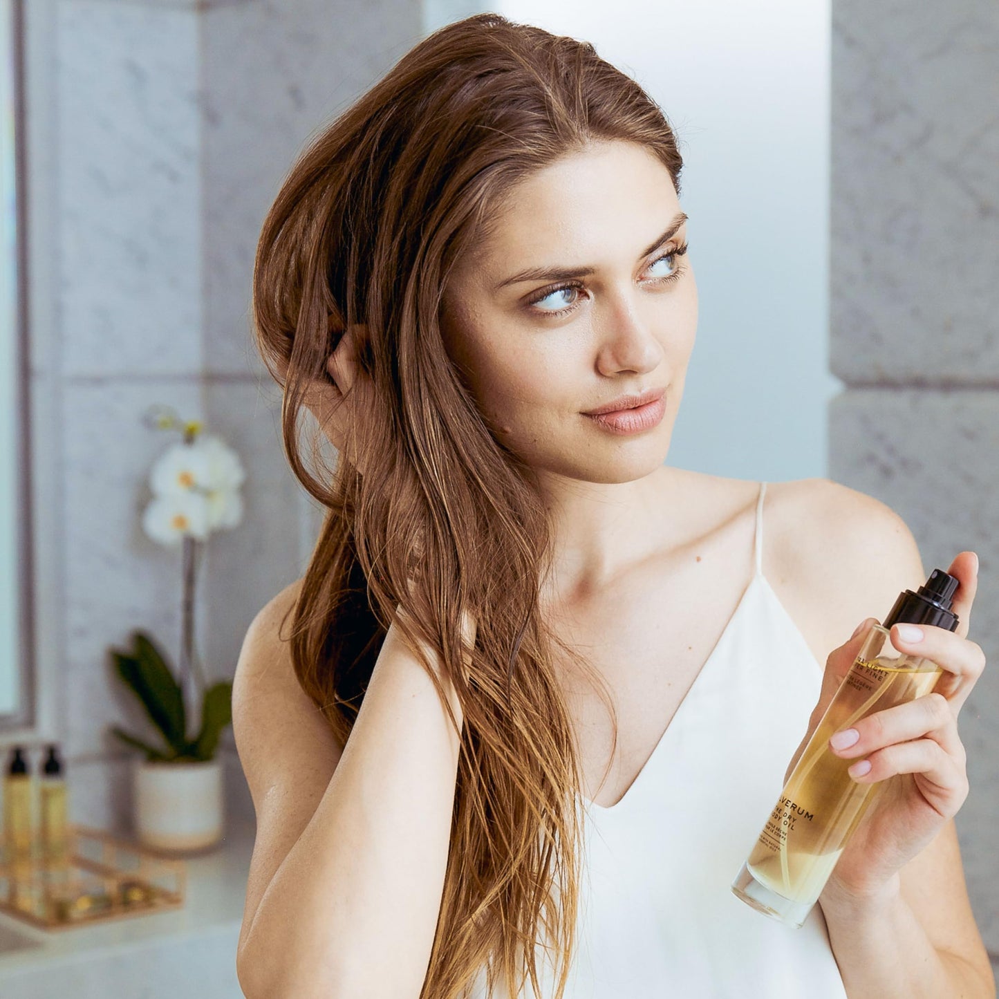 OLVERUM - Natural Dry Body Oil | Vegan, Cruelty-Free, Clean Beauty Fast-Absorbing Body Oil (3.3 fl oz | 100 ml)