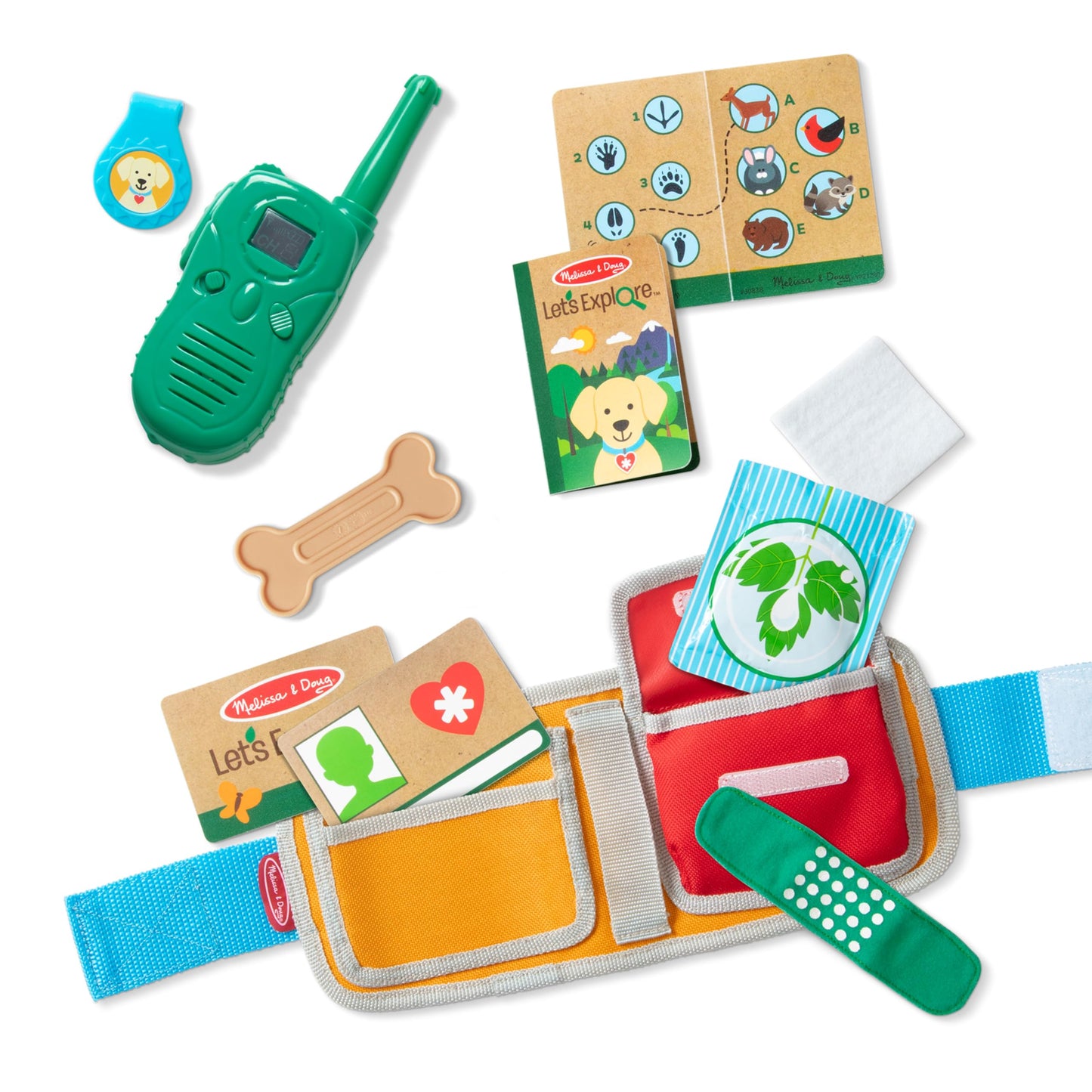 Melissa & Doug Let’s Explore™ Ranger Dog Plush with Search and Rescue GearSearch and Rescue Dog Stuffed Animal for Kids Ages 3+