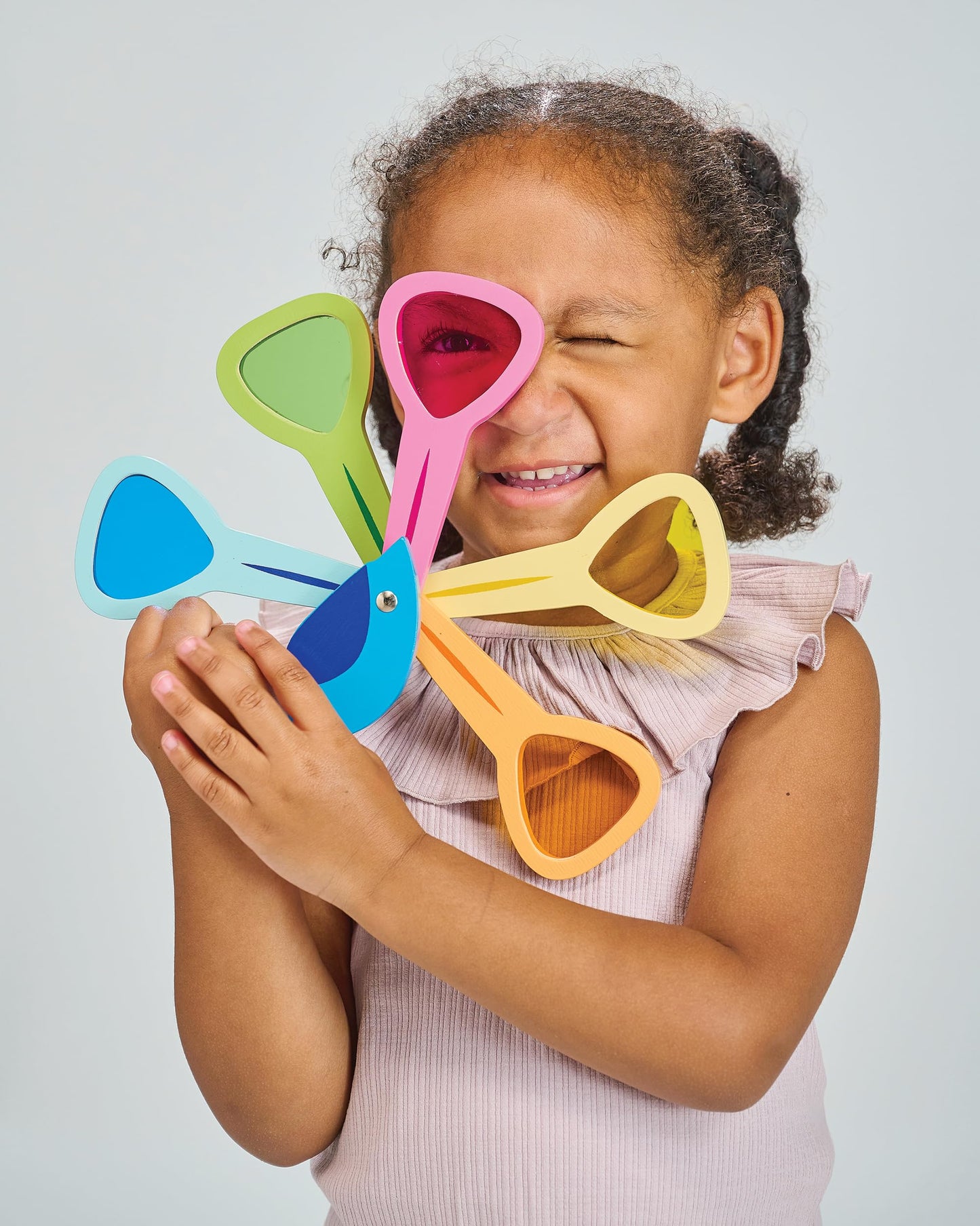 Tender Leaf Toys - Peacock Colors - Colors Learning Toys for Toddlers, Kids, Pre-School Children Activity Game - Fantastic Gifts, Animal Toy - Early Learning, Lovely Play Set with Acrylic Windows