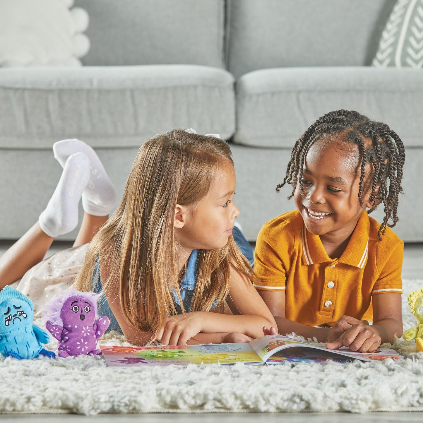 hand2mind Feelings Family Introductory Storybook and Plush