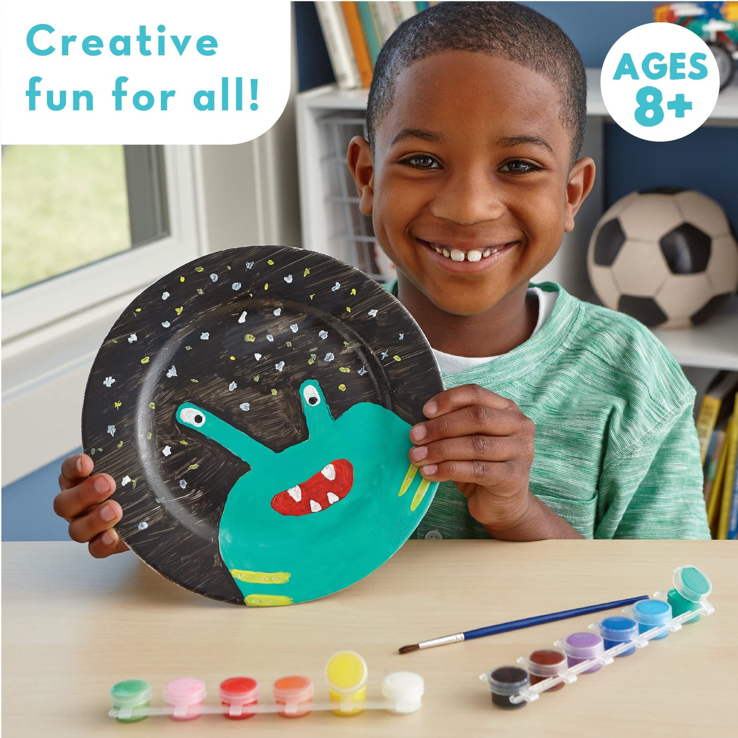 MindWare MW-24657 Paint-Your-Own Porcelain Plates Craft Kits
