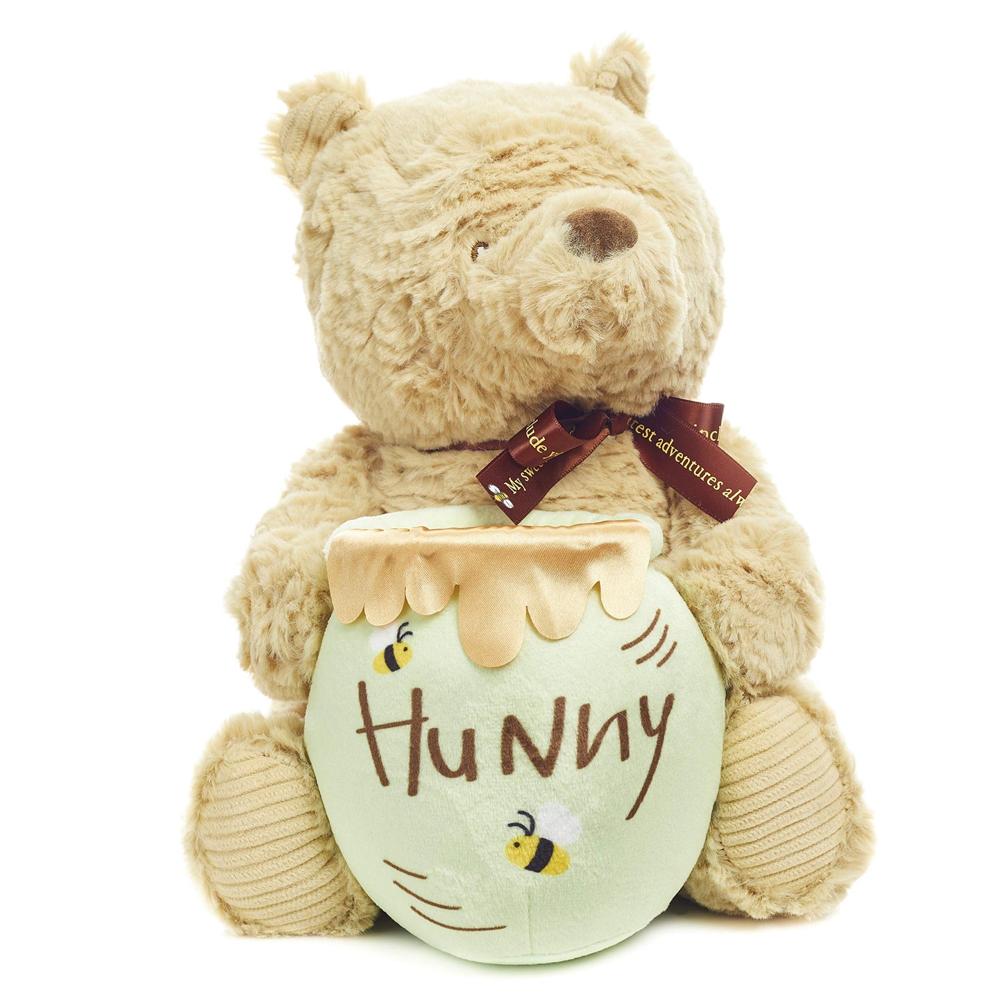 Kids Preferred Disney Baby Classic Pooh Waggy - Musical Plush Stuffed Animal, 13 Inches
