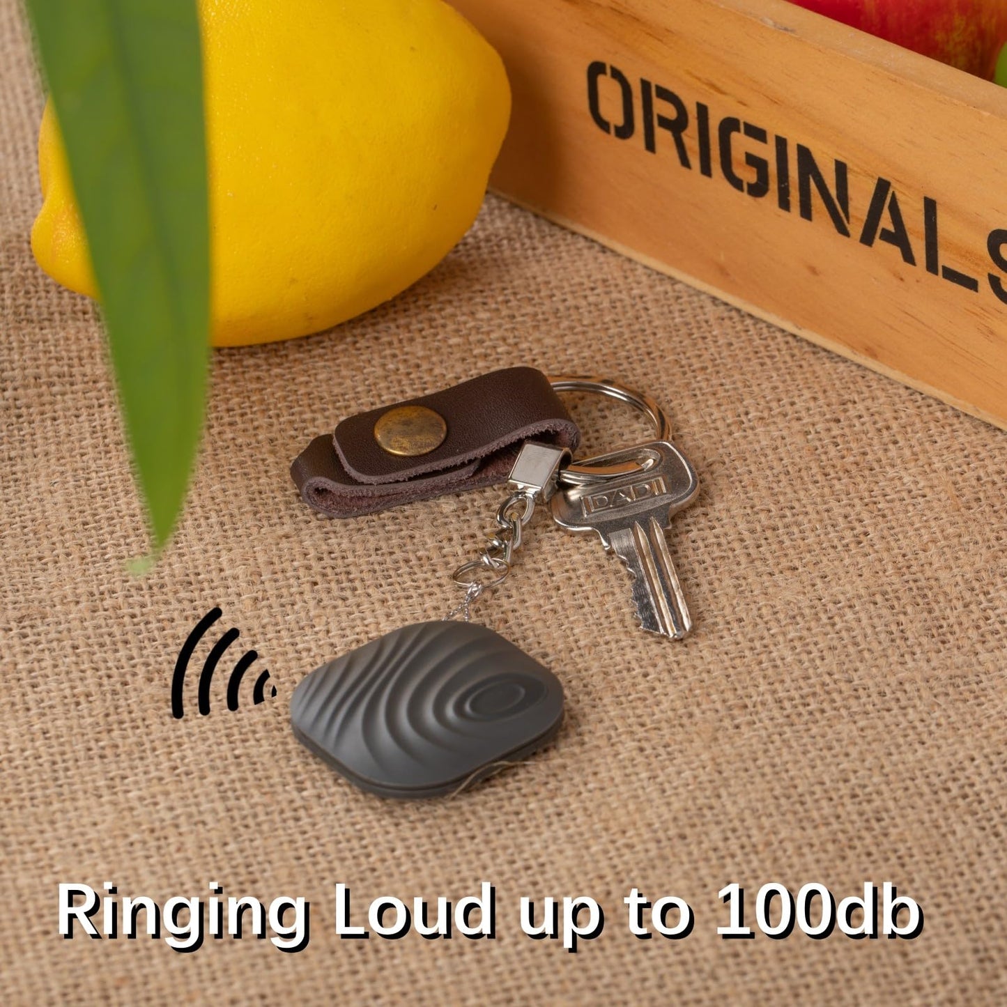 Nutale Key Finder 4-Pack, Bluetooth Tracker Item Locator with Key Chain - Both iOS and Android Compatible for Keys Pet Wallets or Backpacks and Tablets