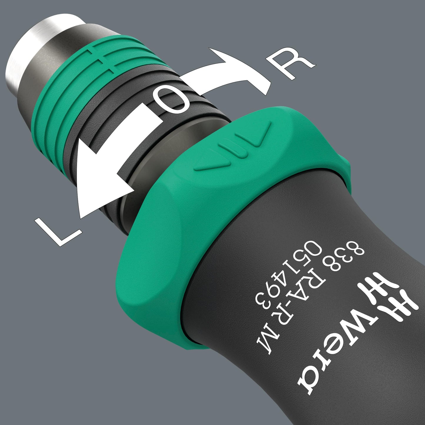 WERA - 05051066001 - Kraftform Kompakt 838 RA-R M Imperial Set 1, 15 Pieces