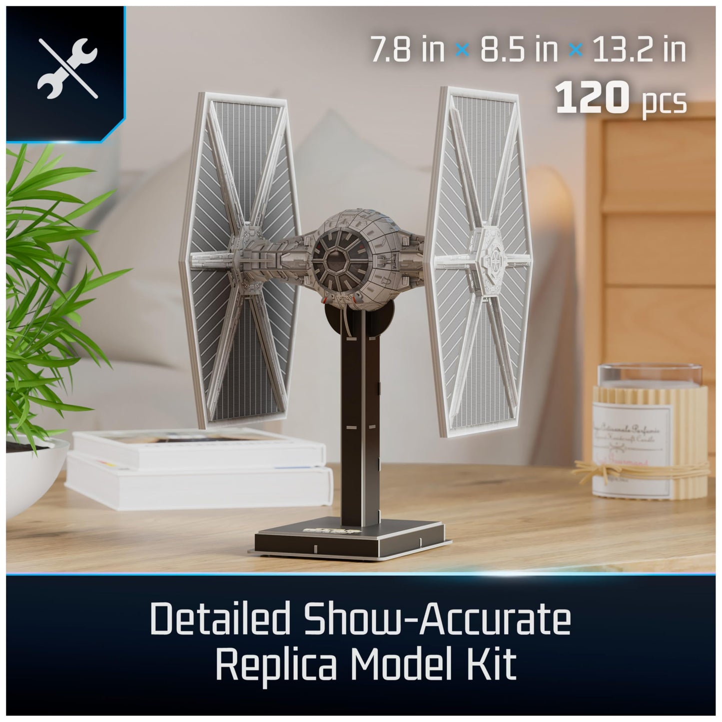 4D Build FDP APZ StarWarsAvrgPzzlKtTieFighter GEN
