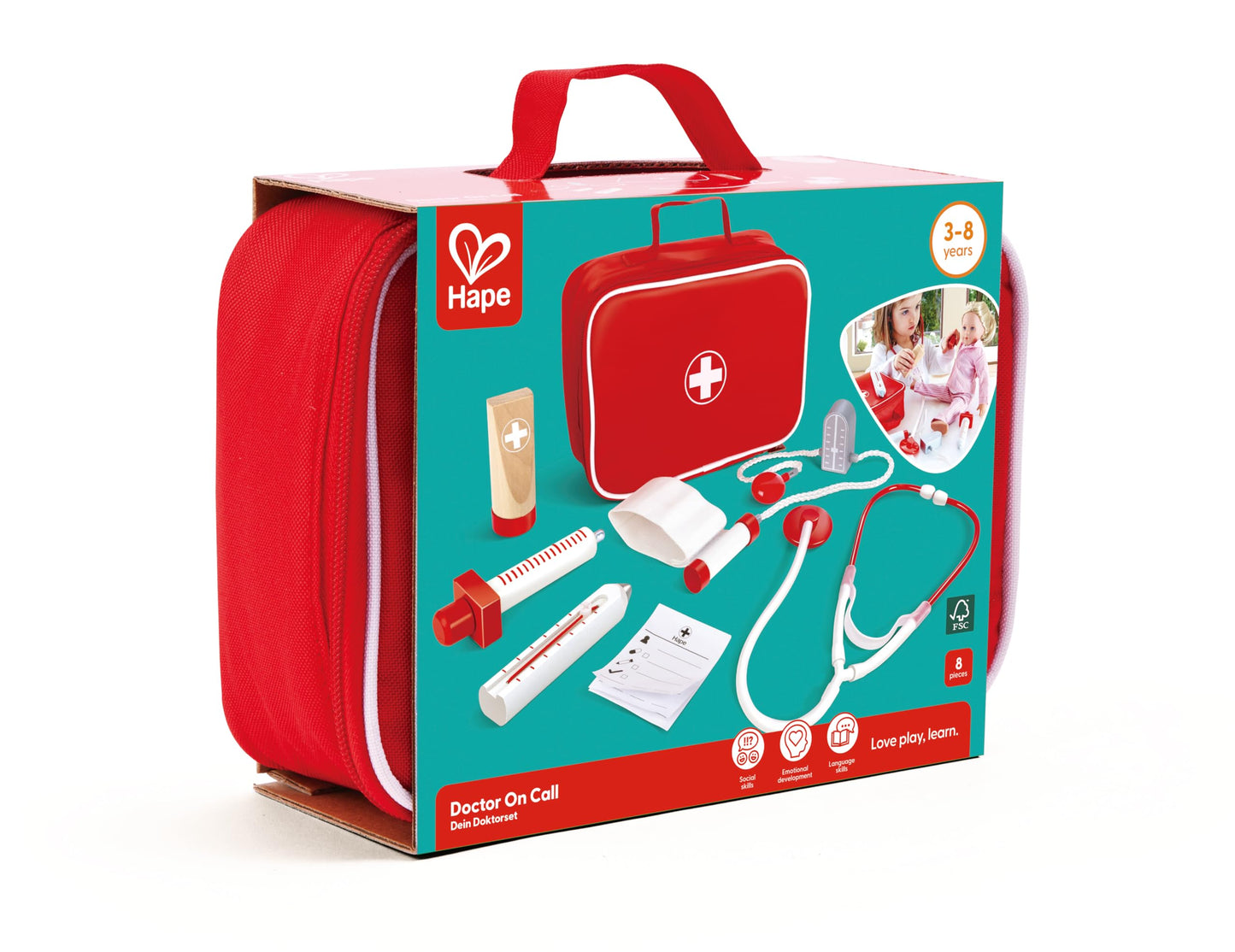 Hape - Playscapes - Doctor on Call Play Set