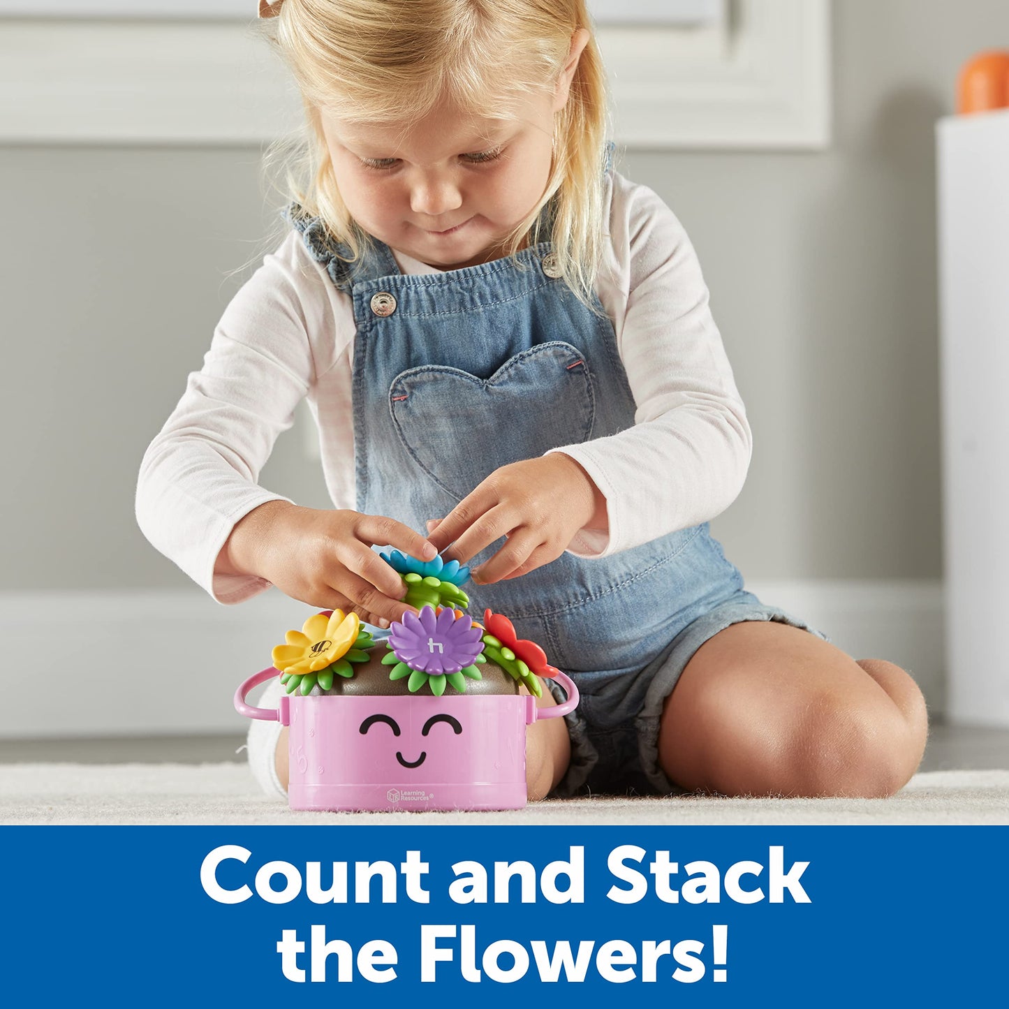 Learning Resources Fine Motor Flowers, Multicolor