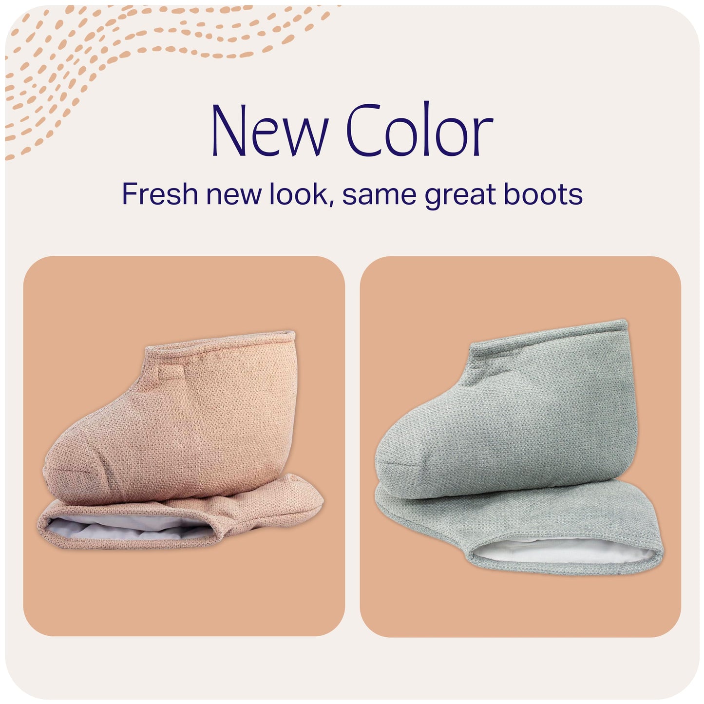 Therabath Foot ComforKit for Paraffin Wax Bath, Arthritis and Skin Therapy, Includes 2 Insulated Boots, 100 Liners, 4 oz. Pre-Treatment Spray, Intensive Hydrating Cream, for Home or Spa, Made in USA