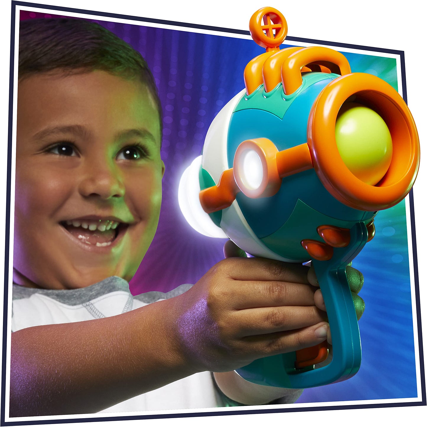 PJ Masks Romeo Blaster Preschool Toy, Easy to Use Plastic Ball Launcher for Kids Ages 3 and Up