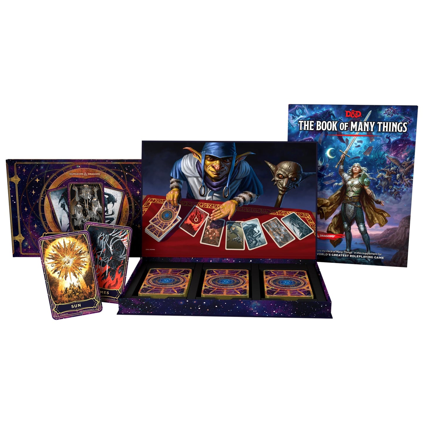 Dungeons & Dragons The Deck of Many Things - Includes The Book of Many Things