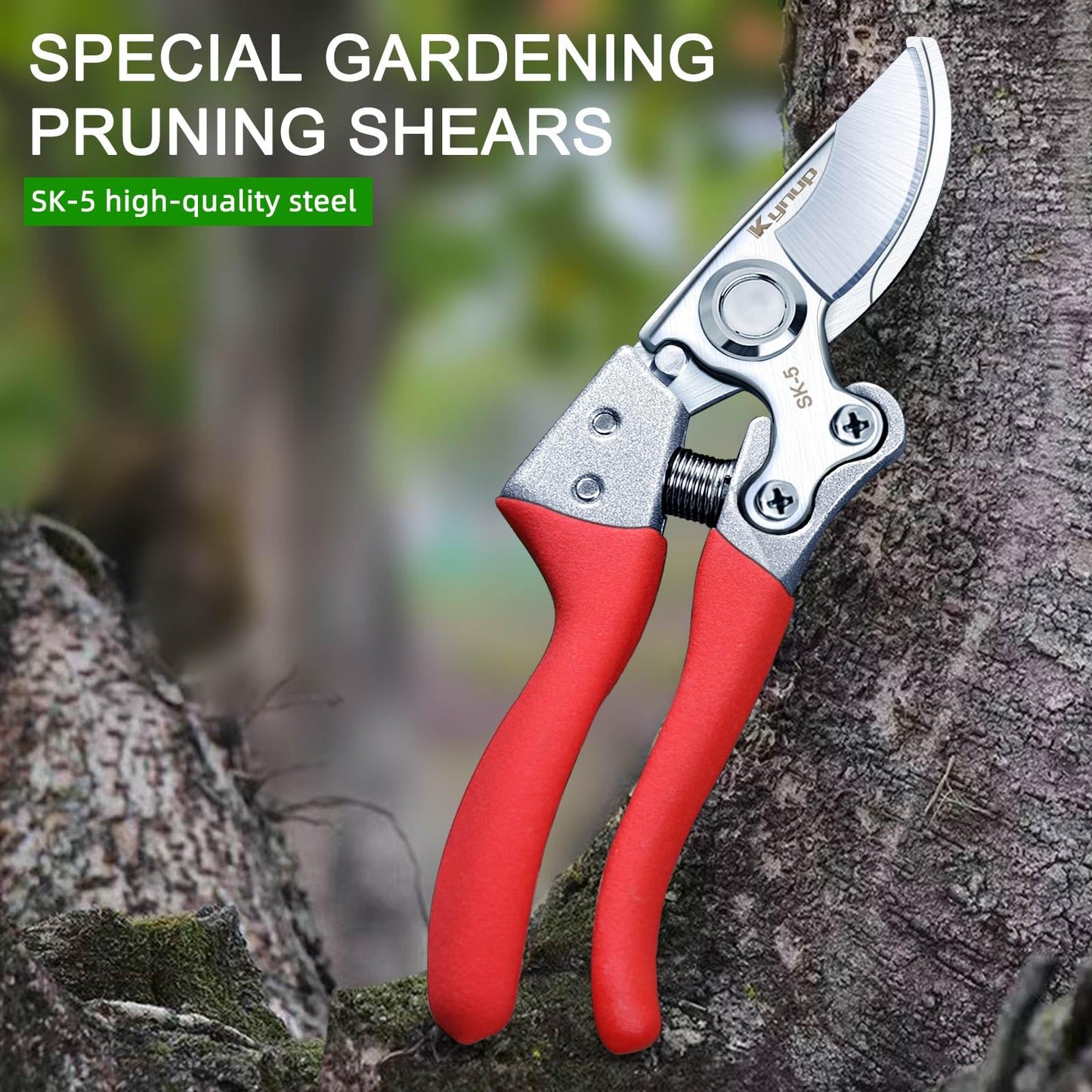 Kynup Garden Shears Pruning Shears Gardening Tools Garden Scissors Stainless Steel