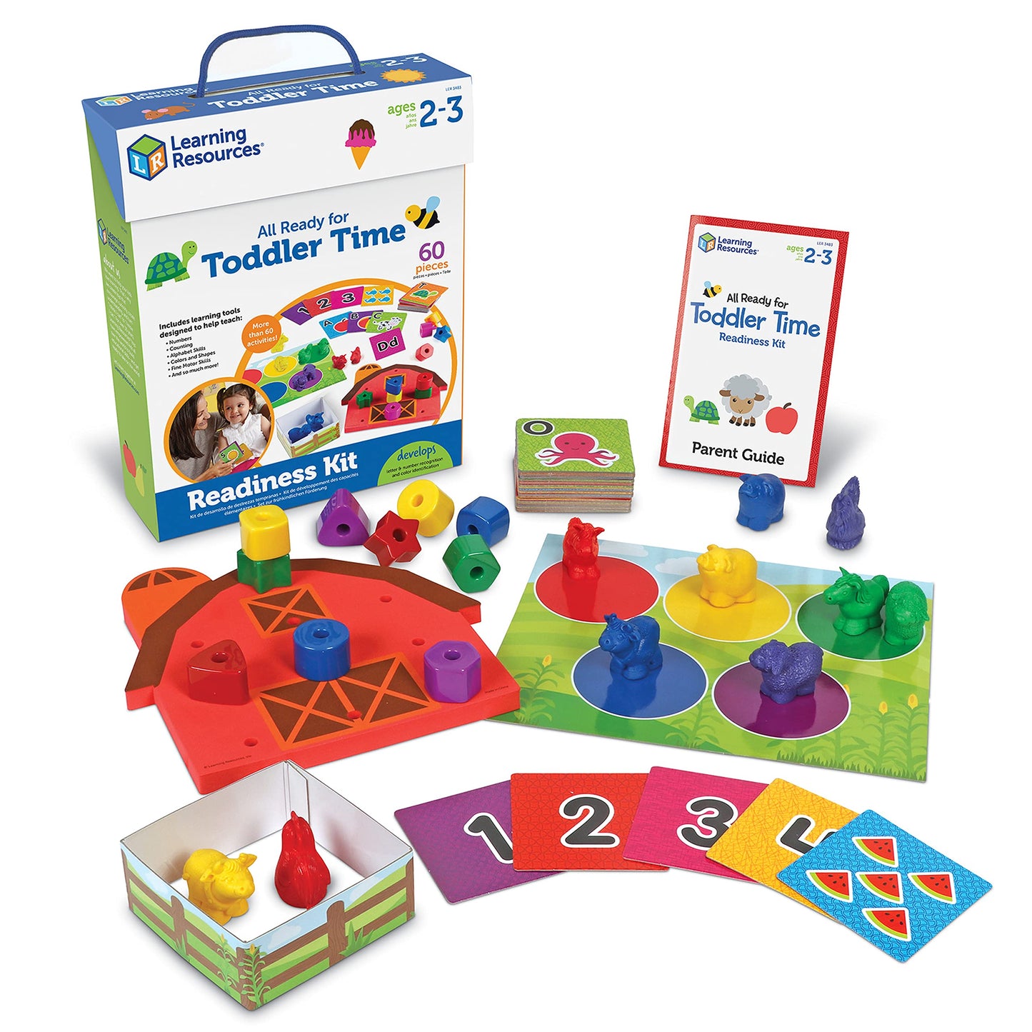 Learning Resources LER3483 All Ready for Toddler Time Activity Set