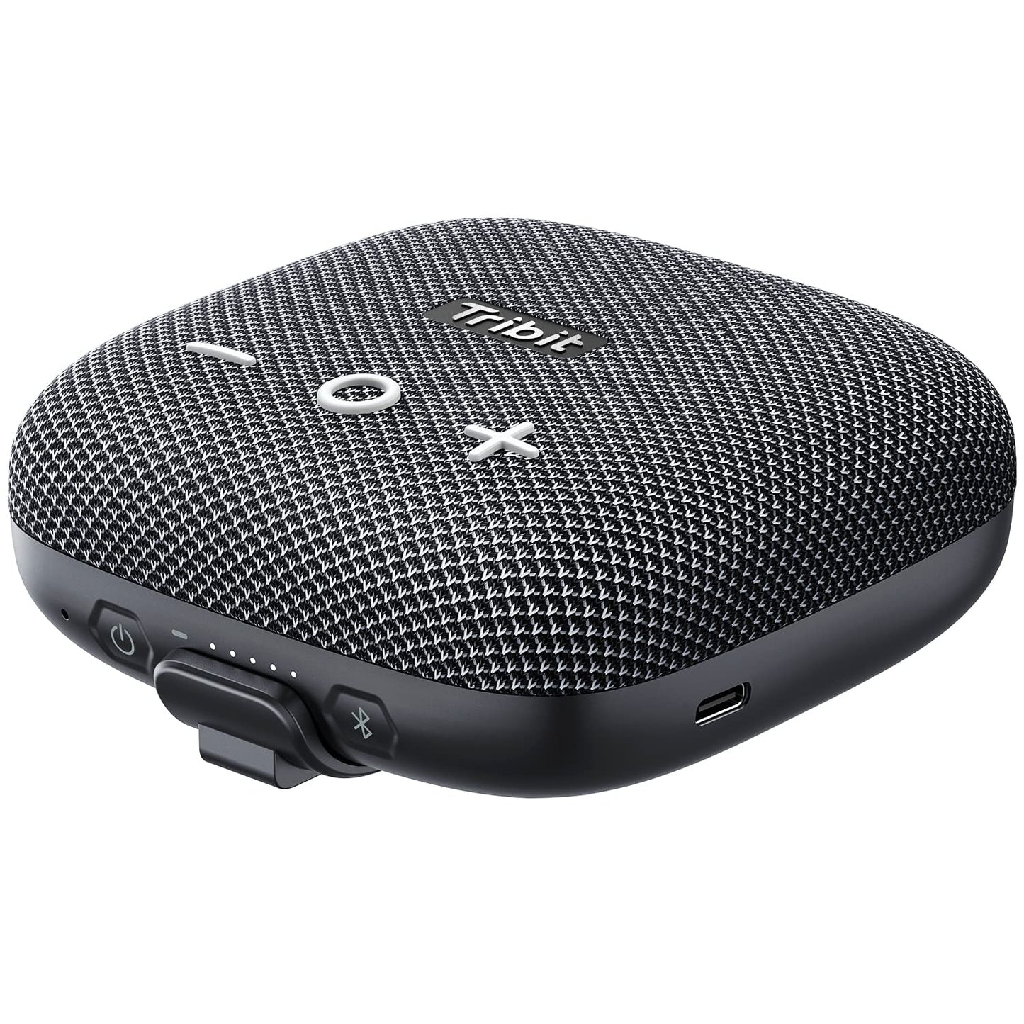 Tribit Stormbox Micro 2 Wireless Portable Speaker: 10W Loud Deep Bass Sound, IP67 Waterproof Bike Speaker with Bluetooth 5.3, 12Hrs Playtime Long Battery Powerbank for Camping Travel Hiking