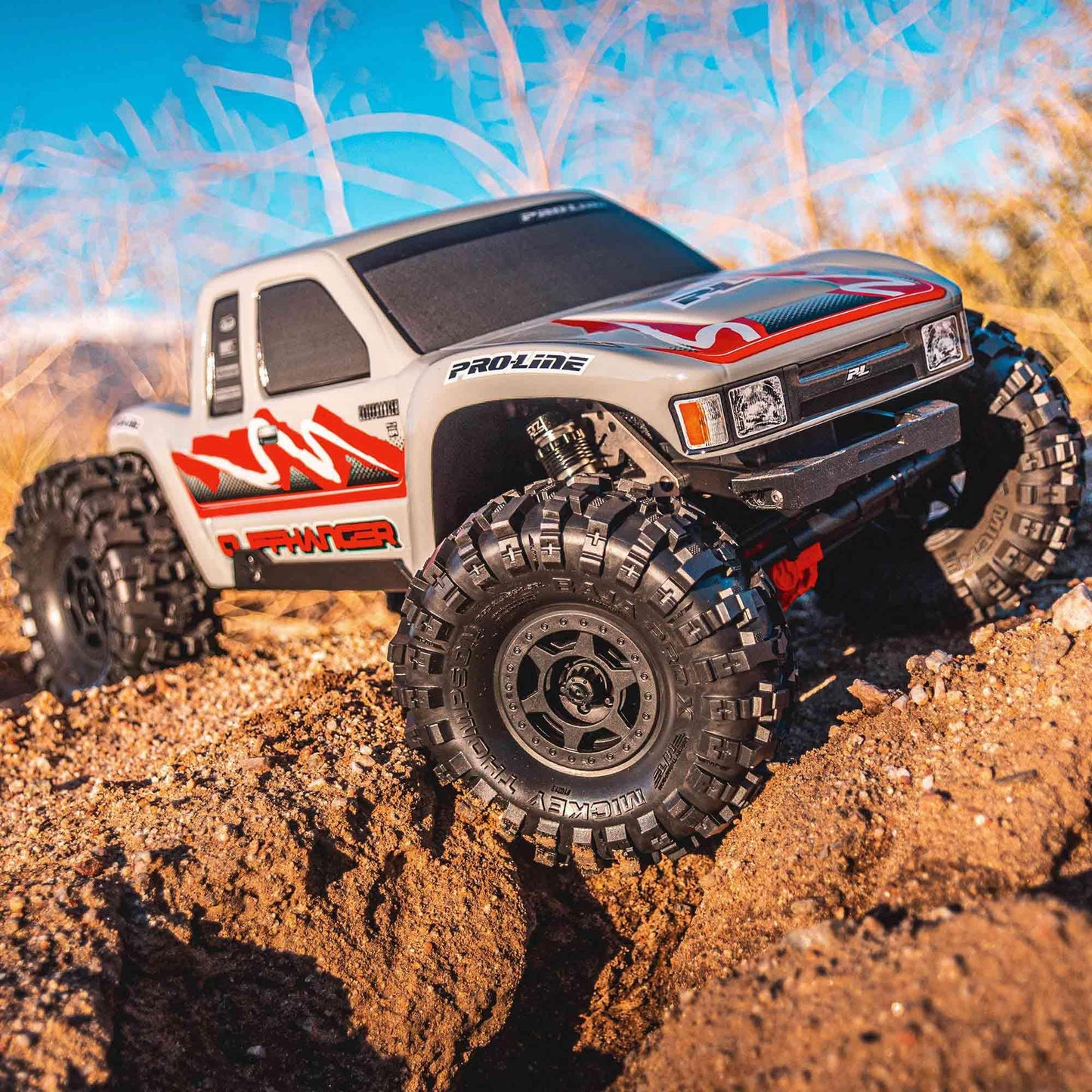Pro-line Racing 1/10 Cliffhanger HP Stone Gray Body 12.3 Crawler PRO356614 Car/Truck Bodies Wings & Decals