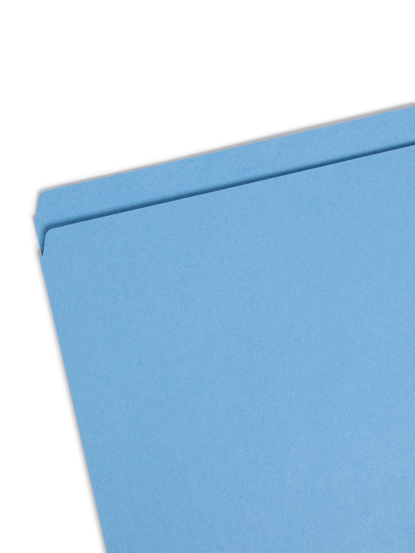 Smead File Folder, Straight-Cut Tab, Letter Size, Blue, 100 per Box (10935)