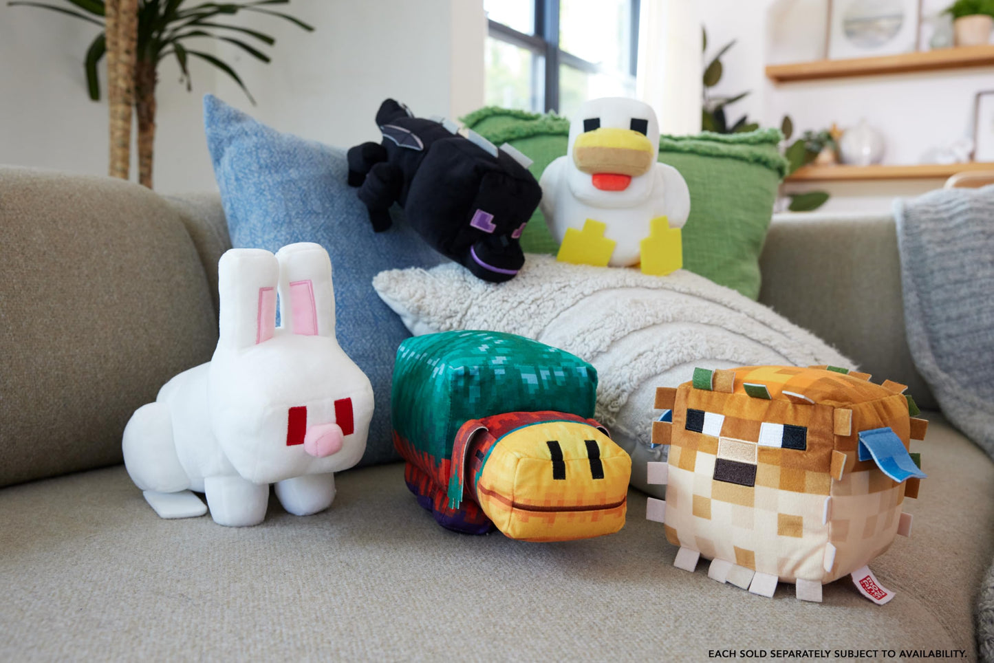 Minecraft Plush Ender Dragon Character Soft Doll, Video Game-Inspired Collectible Toy Gift, 8-inch, HWH32, Multicolour