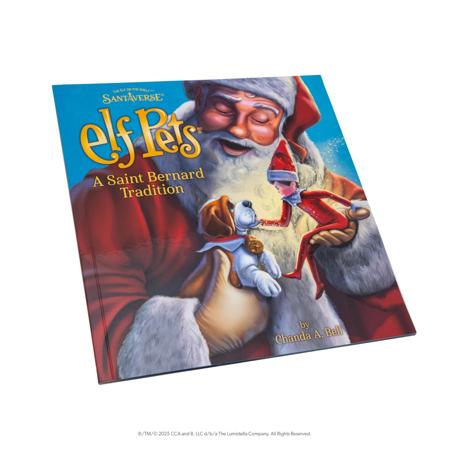 The Elf on the Shelf - Elf Pets: A St. Bernard Tradition - Series 3, White and Brown