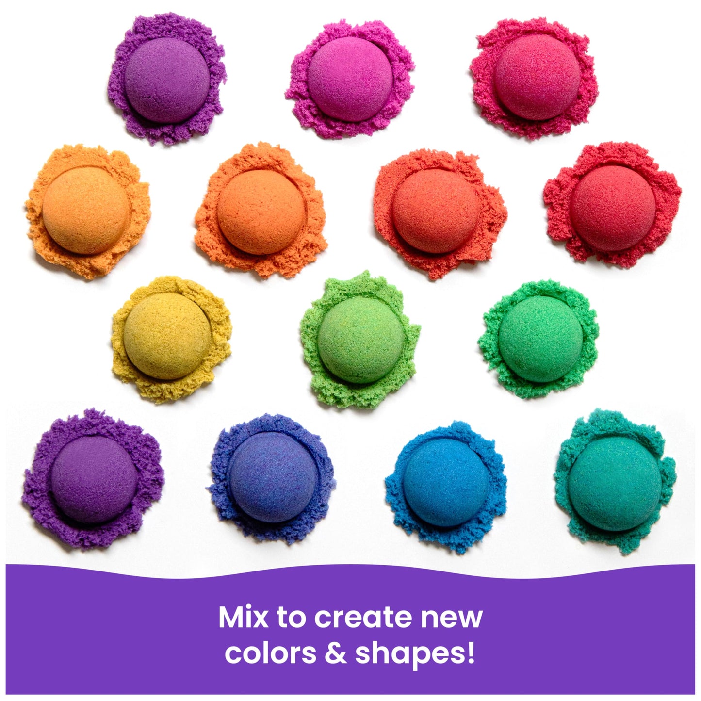 Kinetic Sand, 6lbs Mega Mixin’ Bag, Easter Basket Stuffers, Includes Moldable Red, Yellow & Blue Play Sand, Amazon Exclusive (Packaging May Vary)