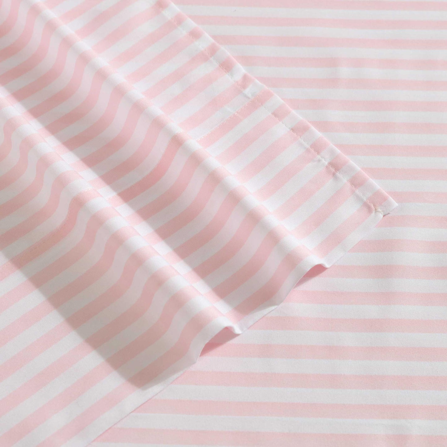 Eddie Bauer Kids - Queen Sheet Set, Ultra-Soft Microfiber Bedding with Fully Elastic Fitted Sheet, Kids Bed Set with Pillowcases, Easy Care Bedding (Little Stripe)
