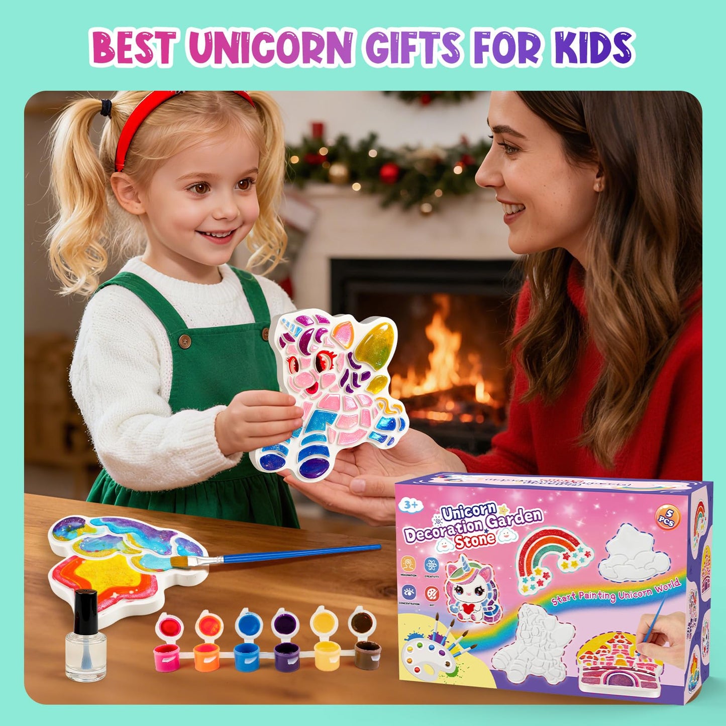 Gadetouq Unicorn Stepping Stone Kit