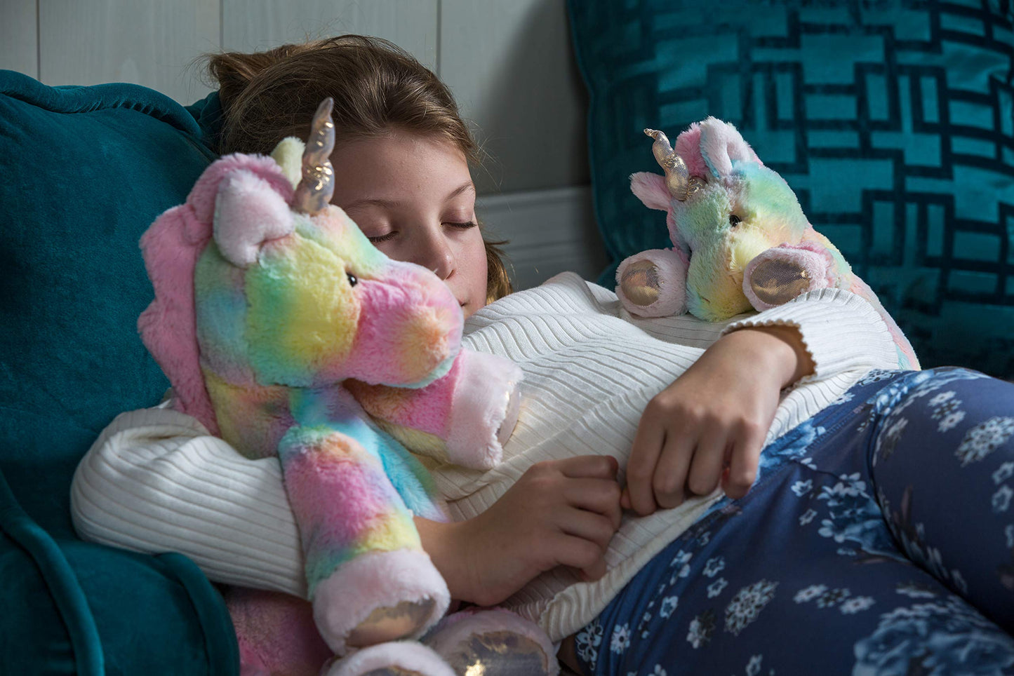 Mary Meyer Marshmallow Zoo Stuffed Animal Soft Toy, 26-Inches, Large Fro-Yo Unicorn