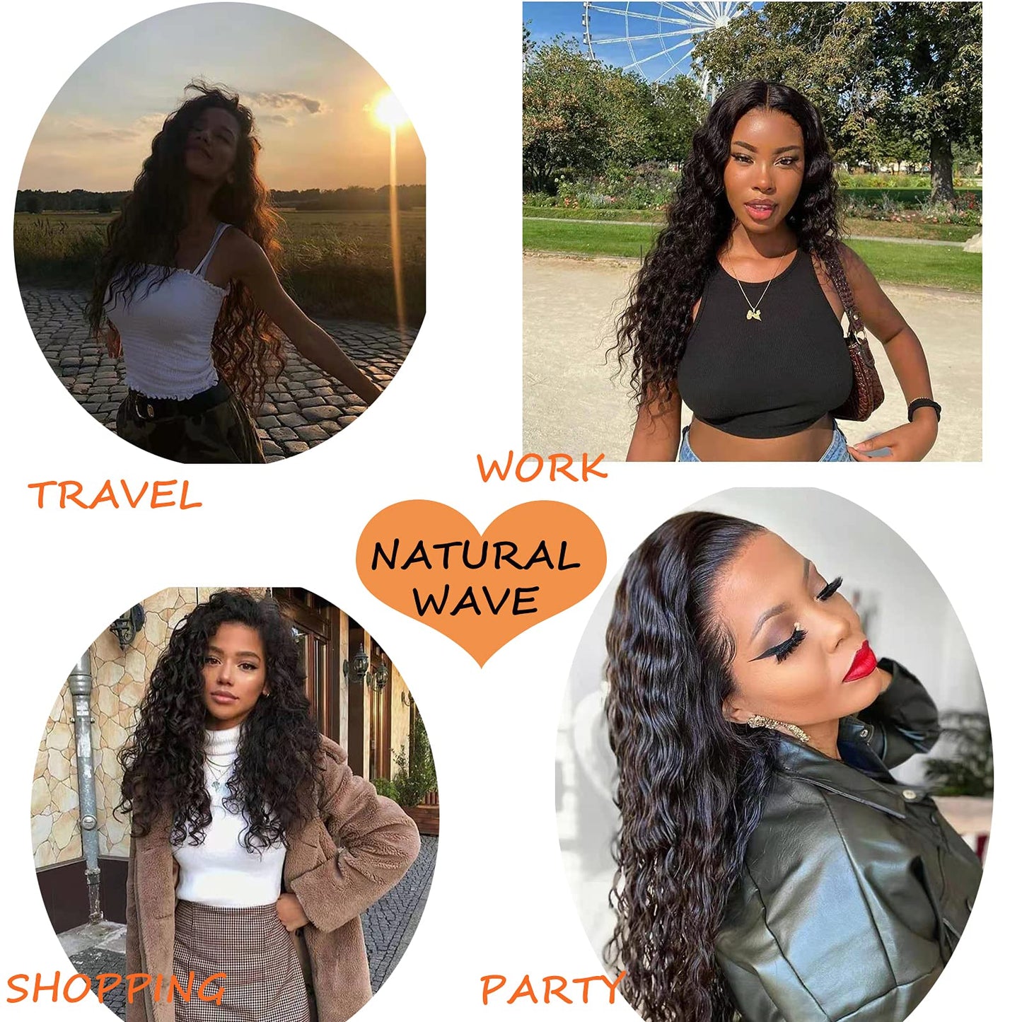 Lace Frontal Closure 13x4 Ear to Ear HD Transparent Lace Frontal Water Wave Brazilian Virgin Human Hair Extensions Frontal Bleached Knots Pre Plucked With Baby Hair Natural Color 18 Inch