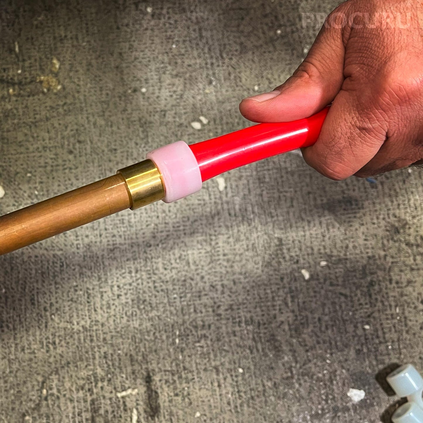 [50-Pack] PROCURU 1/2" PEX-A x 1/2" Female Sweat Adapter, Expansion PEX-A F1960 Brass Plumbing Fitting, Certified Safe (Fits over 1/2" Copper Pipe)