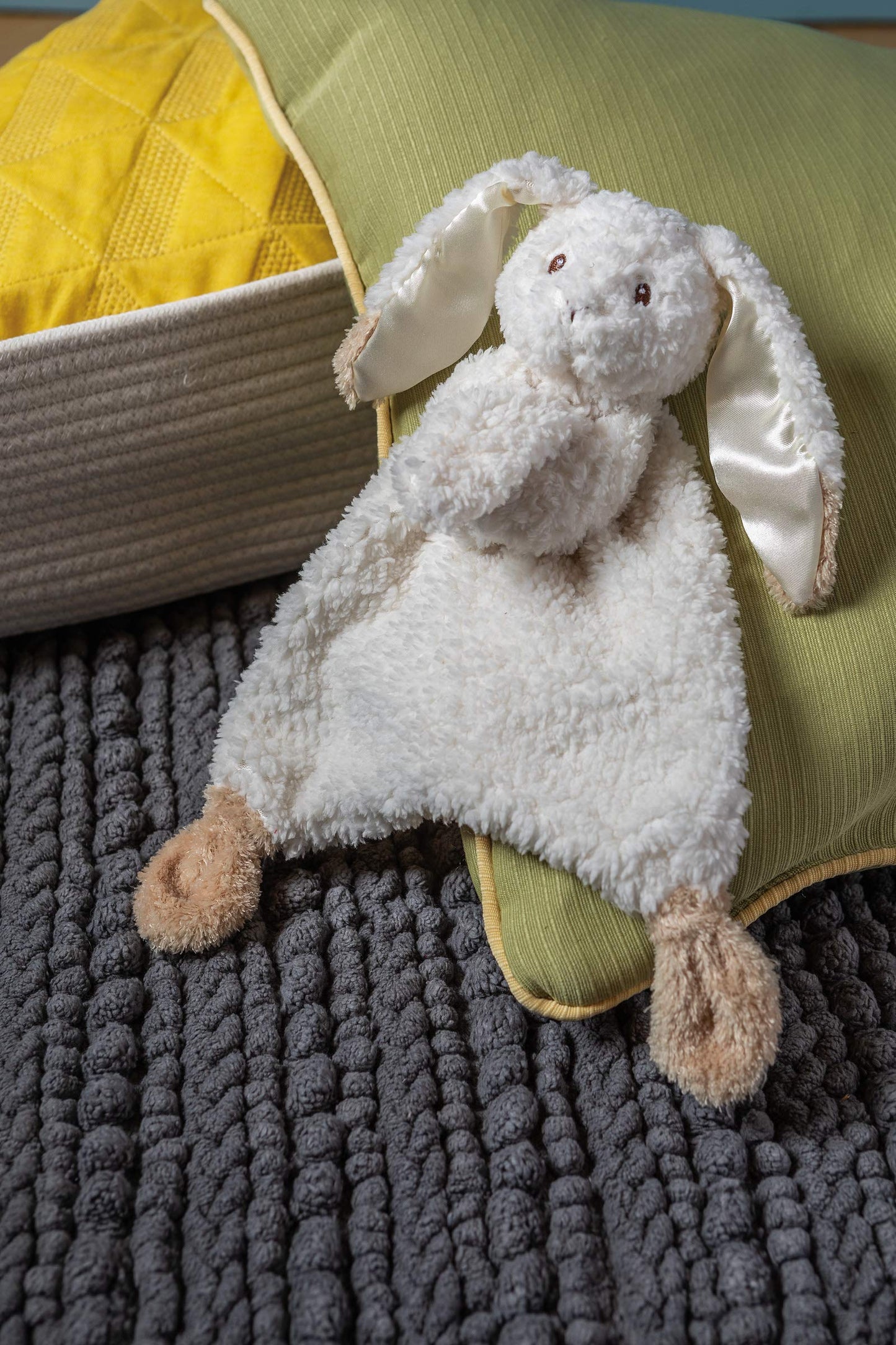 Mary Meyer Oatmeal Bunny Lovey Blanket