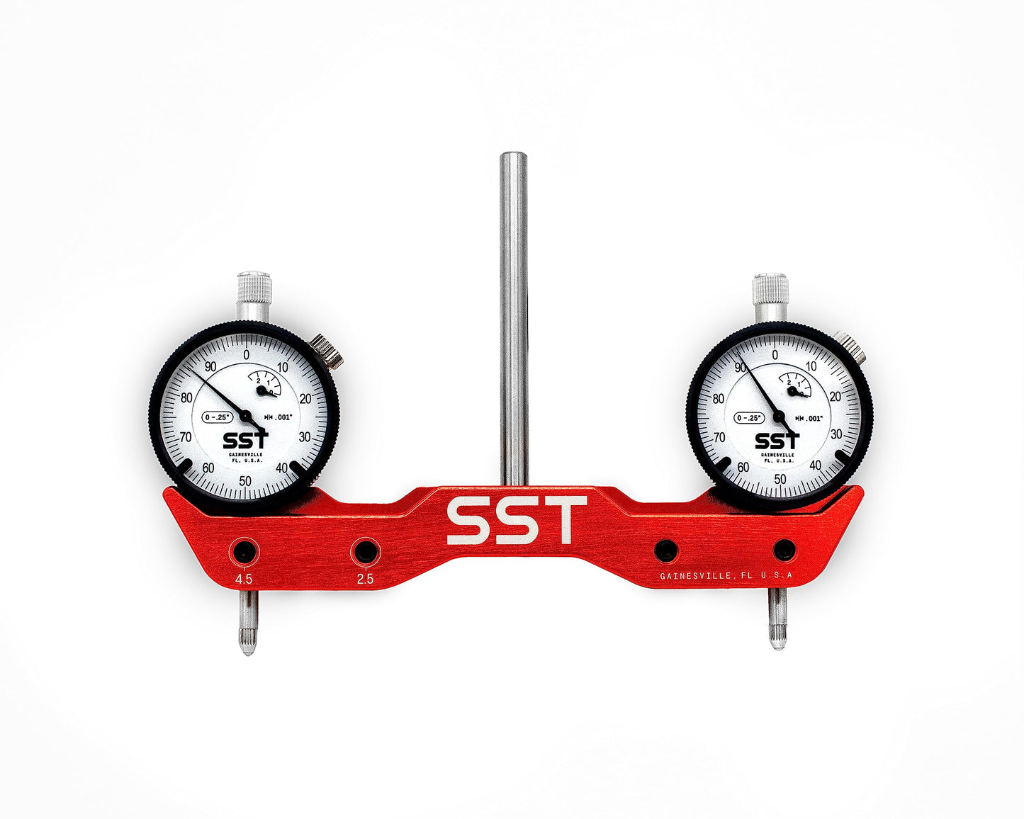SST - Mini Mill & Lathe Tramming System - Tram, Align, & Square for Machine Calibration - for Angular Misalignment - Precise & Powerful - 0.001” Dial Indicators - Designed in The USA