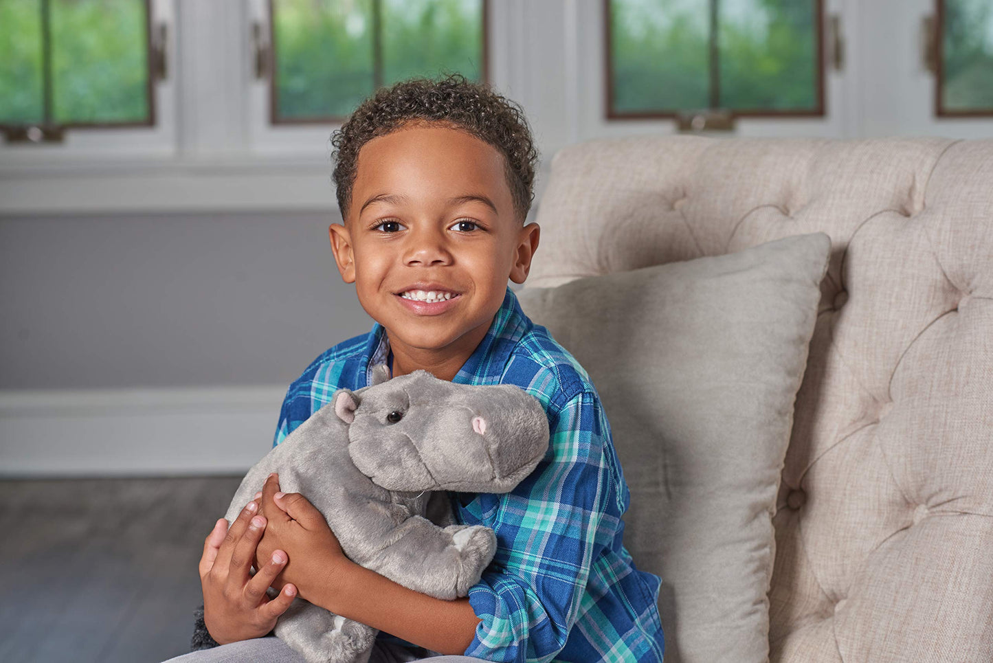 Wild Republic Cuddlekins 12-Inch Hippo Plush