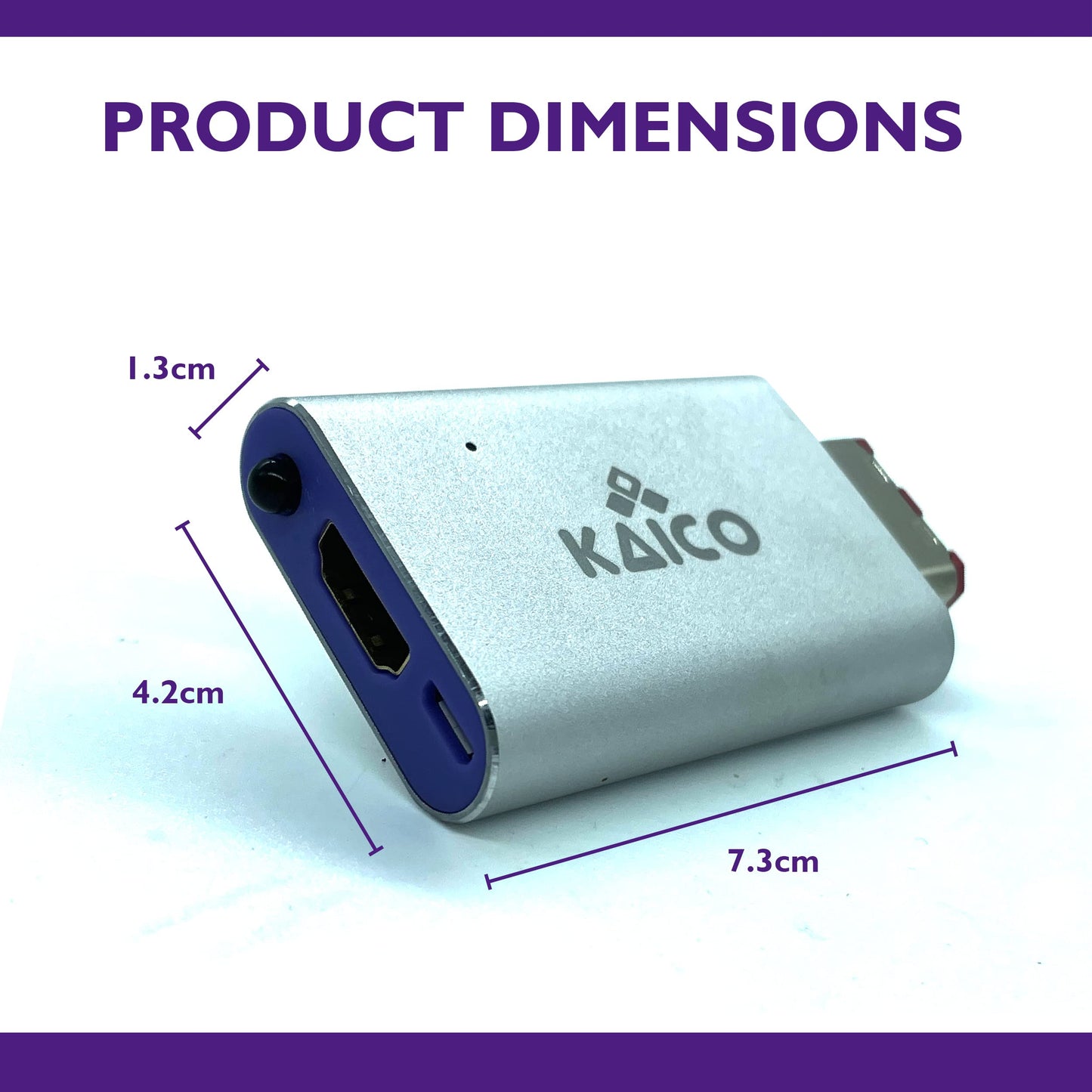 Kaico Gamecube HDMI Adapter Lead for The Nintendo Gamecube Running GCVideo Software. Supports 2X Line-Doubling and Includes Remote Control. A Simple Plug & Play Gamecube Adapter Solution
