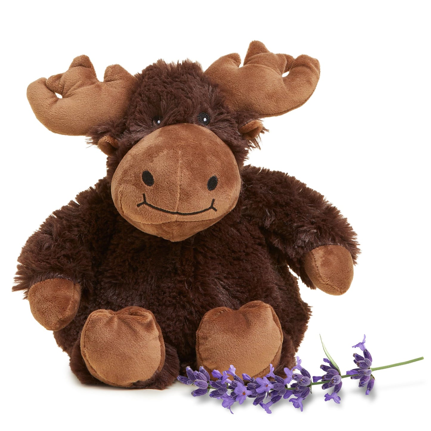Intelex Warmies Microwavable French Lavender Scented Plush, Moose Warmies
