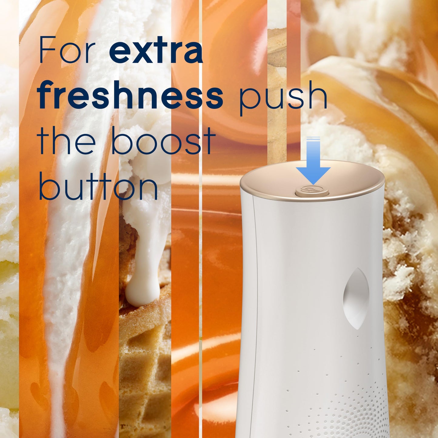 Glade Automatic Spray Refill, Air Freshener for Home and Bathroom, Vanilla Caramel Twist, 6.2 Oz, 6 Count