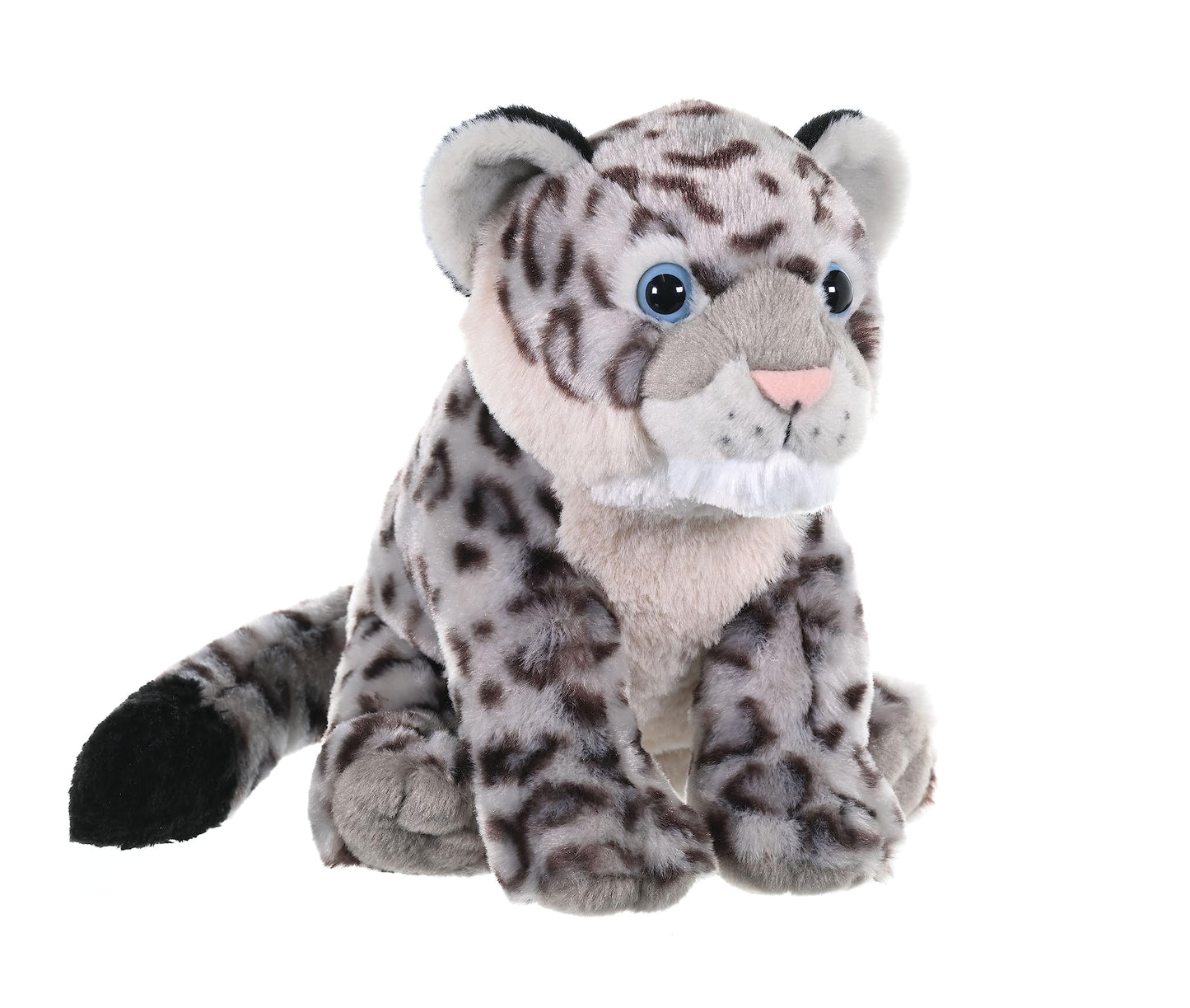 Wild Republic Snow Leopard Cub Plush, Stuffed Animal, Plush Toy, Gifts for Kids, Cuddlekins 12 Inches