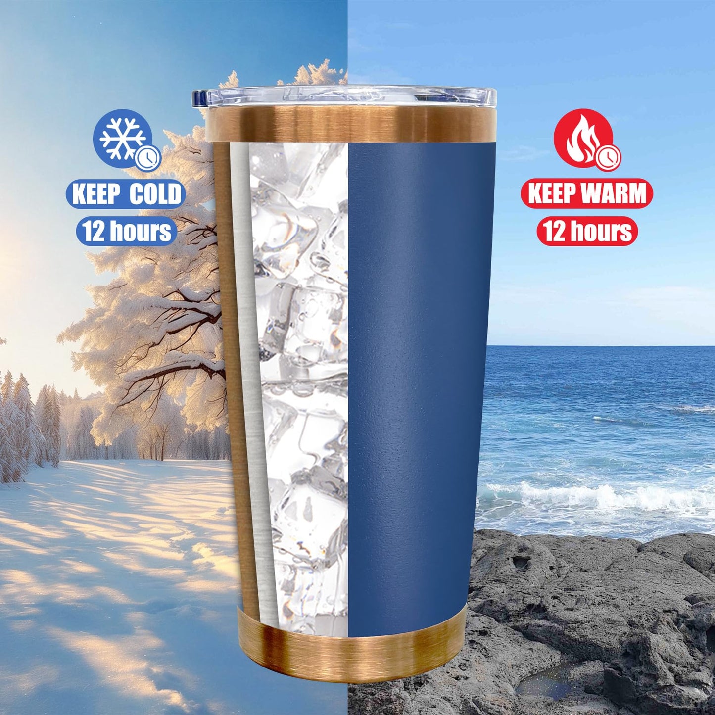 20 oz Tumbler Bulk 12 Pack Stainless Steel Tumbler with Lid and Straw, Double Wall Vacuum Insulated Travel Coffee Mug for Laser Engrave, Powder Coated Cup for Hot and Cold Drinks (Mixed,12 pack)