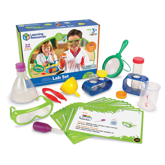 Learning Resources Primary Science Lab Activity Set, Science Exploration, 22 Pieces, Ages 4+, Multicolor