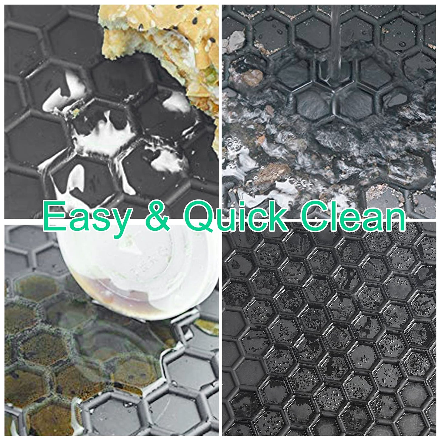 Lwope Car Cargo Mat Custom Fit for Mercedes Benz GLB 250 200 35 AMG 2020-2025 Trunk Liner All Black Rubber All Weather Protector