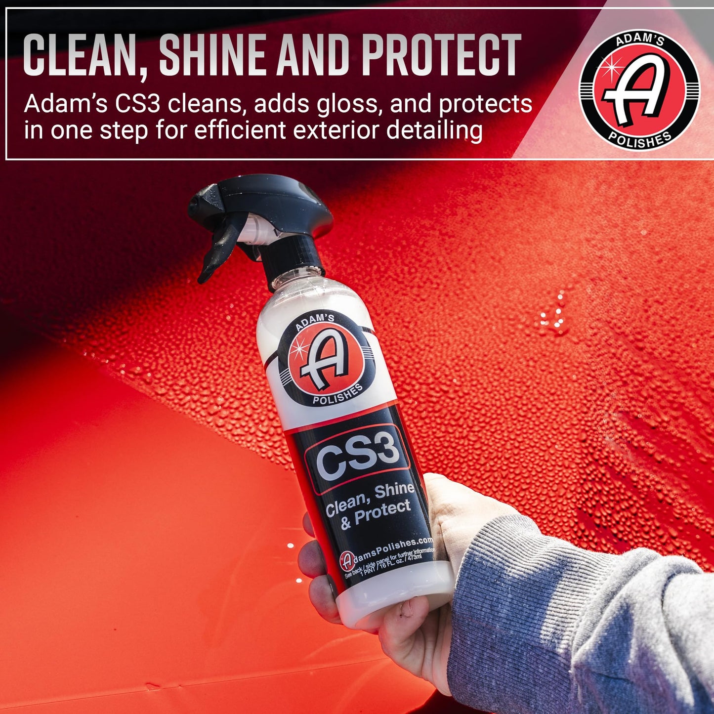 Adam's Essential Car Wash Kit (6-Item) - USA Made Auto Detailing Car Care Cleaning Kit for Car & Truck Lovers, Dads, Moms and DIYers - Our Products