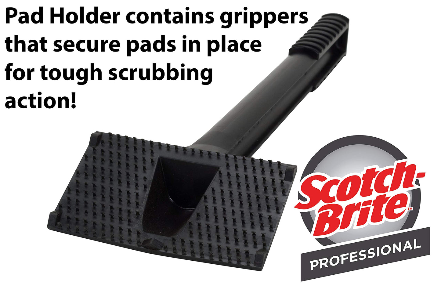 3M Scotch-Brite Multi-Purpose Pad Holder 405-R, 4.7 in x 2.8 in x 16 in, 1/Case (Pack of 5)