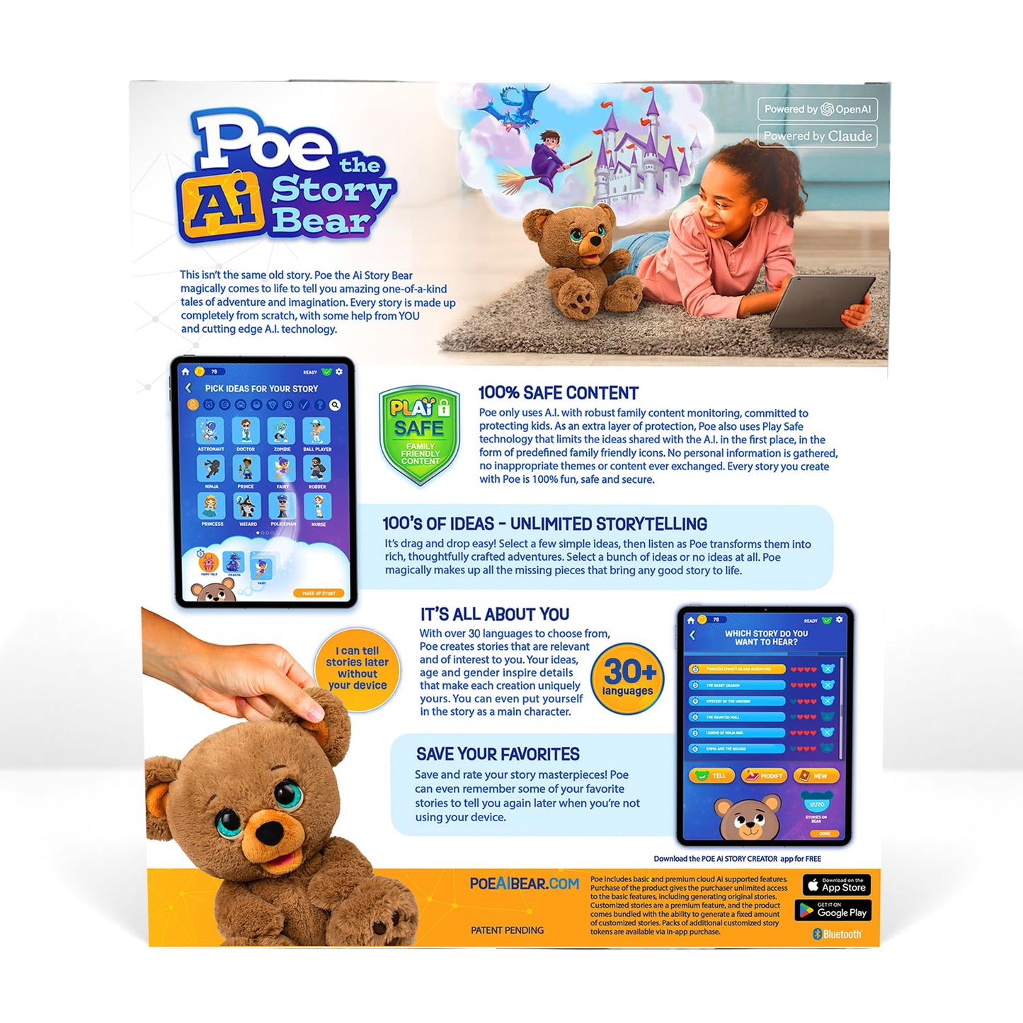 Poe The AI Story Bear