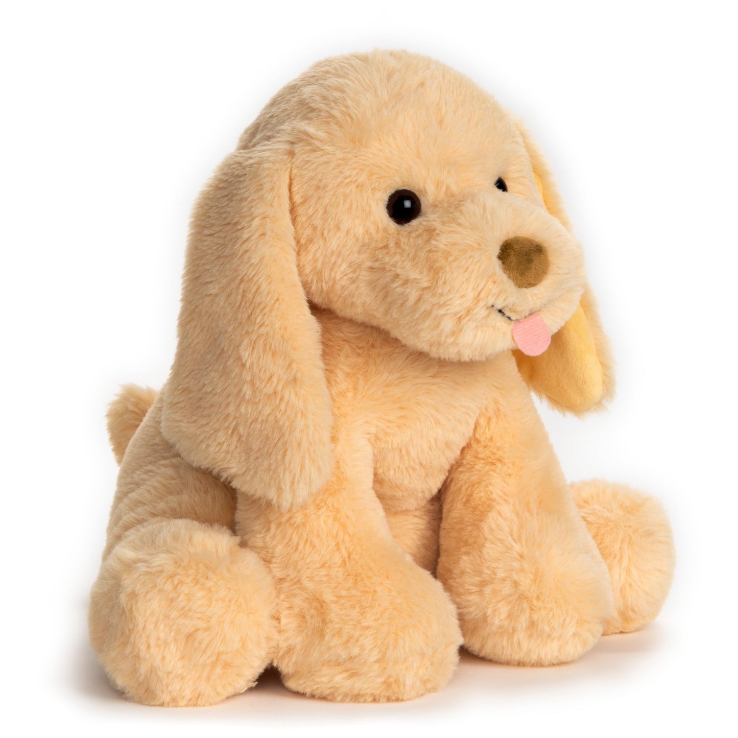 Baby GUND My Pet Puddles Animated Plush, Premium Stuffed Animal Barking Plush Puppy Dog for Ages 1 and Up, Yellow, 12”